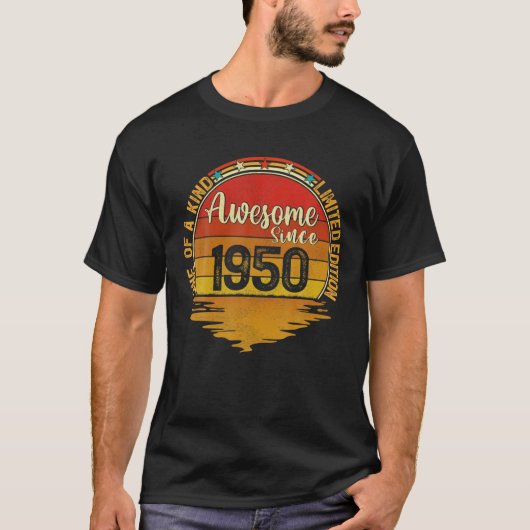  Limited Edition Geweldige sinds 1950 72e biB T-shirt (Voorkant)