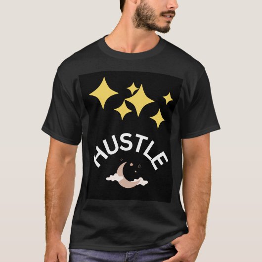 "Limited Edition Hustle T-shirt - Bold & Driven" (Voorkant)