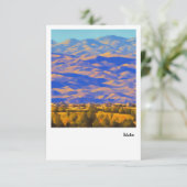 Limited Edition Idaho Notecard Bedankkaart (Staand voorkant)