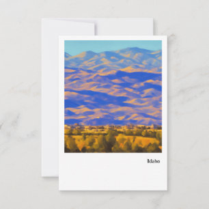 Limited Edition Idaho Notecard Bedankkaart