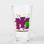 LIMITED EDITION: IMHS-klasse van 1991 Party Pint Glas (Voorkant)