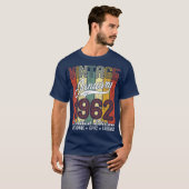 Limited Edition January 1962 59th Birthday Gift T-shirt (Voorkant volledig)