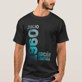 Limited Edition juli 1960 Retro 1960 Jaar 1960 Vin T-shirt