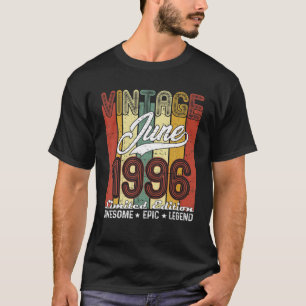 Limited Edition June 1996 25th Birthday T-shirt