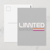 Limited Edition | Lesbian Pride Postkarte Briefkaart (Voorkant / Achterkant)