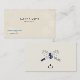 Limited Edition /Minimal Japanese Business Card Visitekaartje