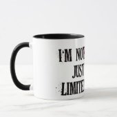 Limited Edition Mok (Links)