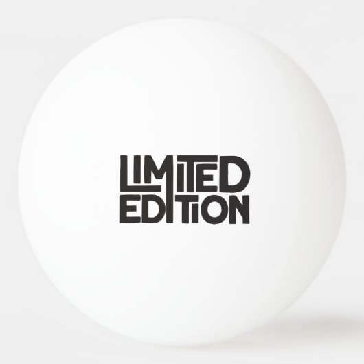 Limited Edition Pingpongbal (Voorkant)