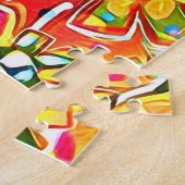 Limited Edition Quote Modern Fun Floral Inspiring Legpuzzel (Zijkant)