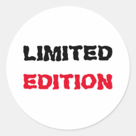 Limited Edition Ronde Sticker
