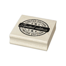 LIMITED EDITION RUBBERSTEMPEL