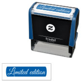 LIMITED EDITION RUBBERSTEMPEL  ZELFINKTENDE STEMPEL (In situ)