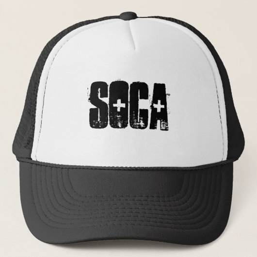 Limited Edition Soca-Pet Trucker Pet (Voorkant)