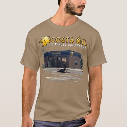 Limited Edition St Albans Costa Oil T Shirt (Voorkant)