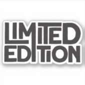 Limited Edition Sticker (Voorkant)