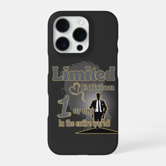 Limited Edition – Unique One-of-a-Kind iPhone Hoesje (Achterkant)
