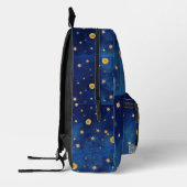 Limited Edition Van Gogh Starry Night Backpack Bedrukte Rugzak (Links)