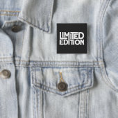 Limited Edition Vierkante Button 5,1 Cm (In situ)