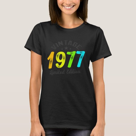 Limited Edition - Vintage 1977 T-shirt (Voorkant)