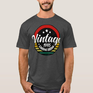 Limited Edition Vintage 1995 Verjaardag 28e verjaa T-shirt