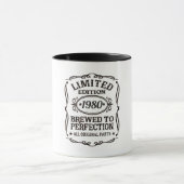 Limited Edition Vintage Aangepast Geboortejaar Num Mok (Midden)
