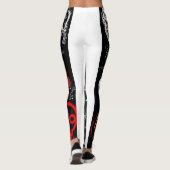 Limited Series Suno.com ADGMUSIC Yoga Leggings (Achterkant)