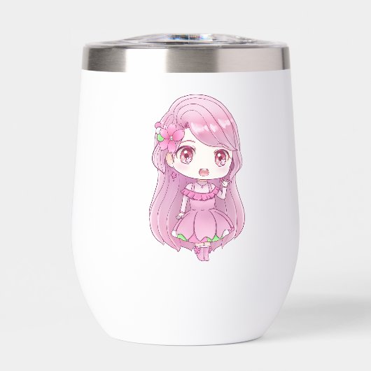 [Limited-time product] Sakura Mugi Water Bottle (Voorkant)