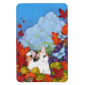 Limitless Autumn Natuur Cat Rainbow Bridge Magneet (Verticaal)