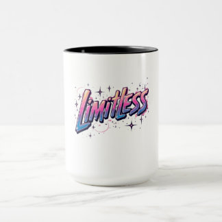 Limitless Coffee Mok – Vetgedrukte Inspirerend Woo