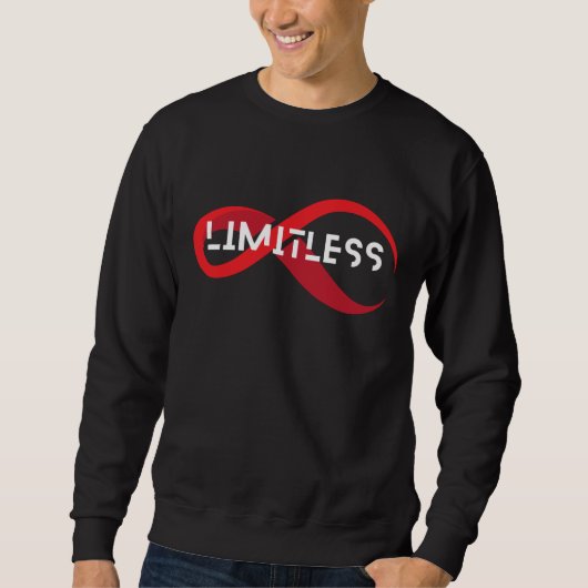 LIMITLESS Infinity Symbol sweatshirt (Voorkant)