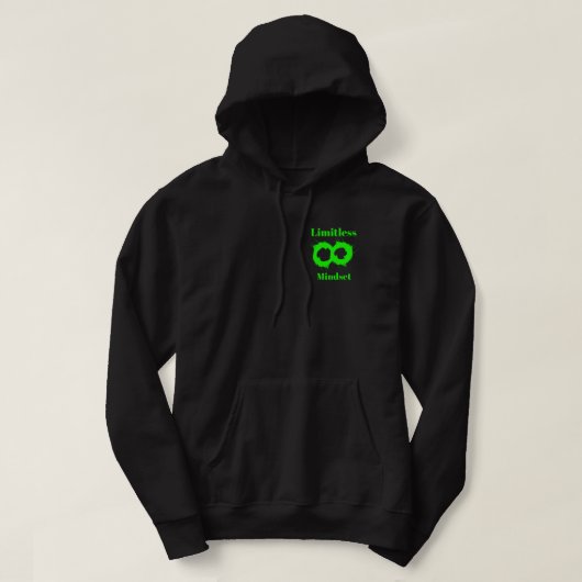 Limitless Mindset Hoodie – Motivational (Design voorkant)