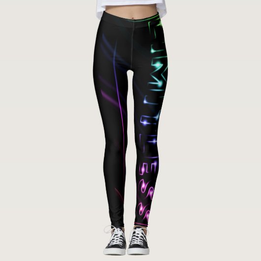 Limitless Neon Glow Leggings (Voorkant)