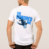 💙Limitless Sorcerer Tee💙🌀 – Infinity Eyes Style Tri-Blend Shirt (Achterkant)