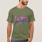 Limitless T-Shirt – Vet Inspirerend woord T-shirt (Voorkant)