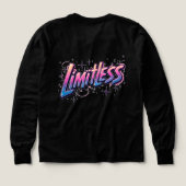 Limitless T-Shirt – Vet Inspirerend woord T-shirt (Achterkant)