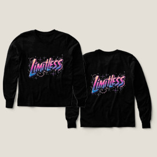 Limitless T-Shirt – Vet Inspirerend woord T-shirt
