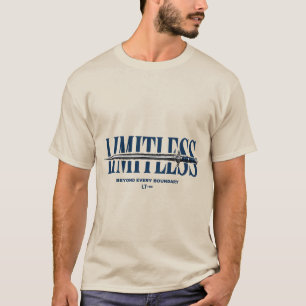 "Limitless" Zwaard Grafisch Heren T-Shirt