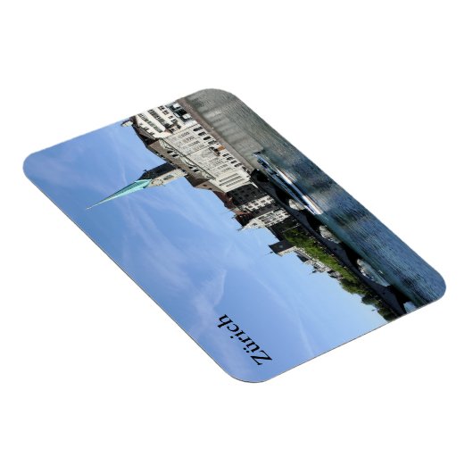 Limmat River in Zürich Magneet (Rechterzijde)