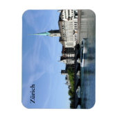 Limmat River in Zürich Magneet (Verticaal)