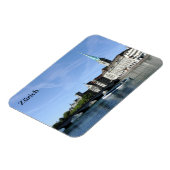 Limmat River in Zürich Magneet (Linkerzijde)