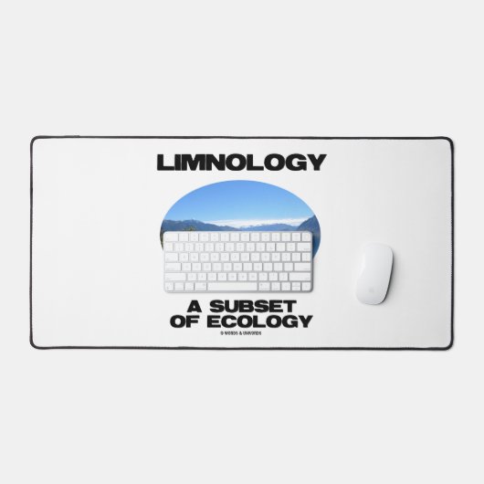 Limnologie een subset van de ecologie van de ocean bureaumat (Keyboard & Muis)