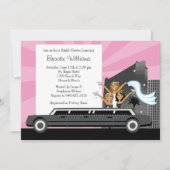 Limo Bridal Shower Kaart (Voorkant)