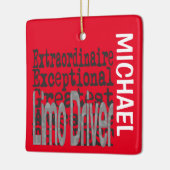 Limo Driver Extraordinaire CUSTOM Keramisch Ornament (Links)
