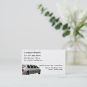 Limo Huur- en bestuurdersservice Visitekaartje (Staand voorkant)