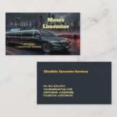 Limo-service Visitekaartje (Voorkant / Achterkant)