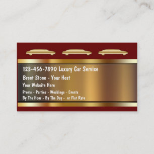 Limo Service Visitekaartjes