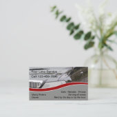 Limo Service-Visitekaartjes Visitekaartje (Staand voorkant)