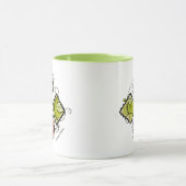 Limoen 11 oz Combo Mok-Random Scribbles Mok (Midden)