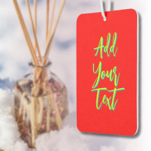 Limoen 3D Azure Modern Text Funny Electric Red