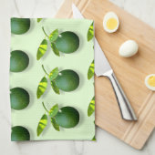 Limoen-a-licious keukenhanddoek (Quarter Fold)